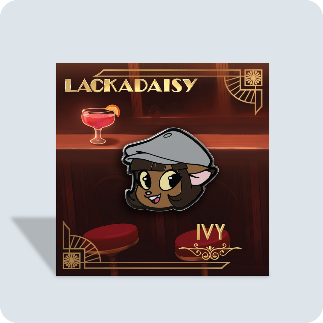 Ivy Face Pin – Lackadaisy Store