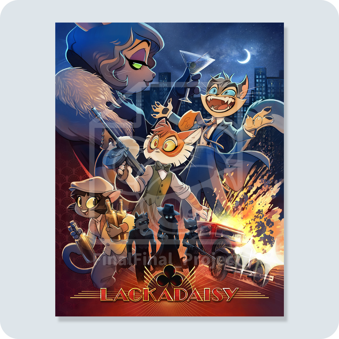 Lackadaisy Pilot Poster – Lackadaisy Store